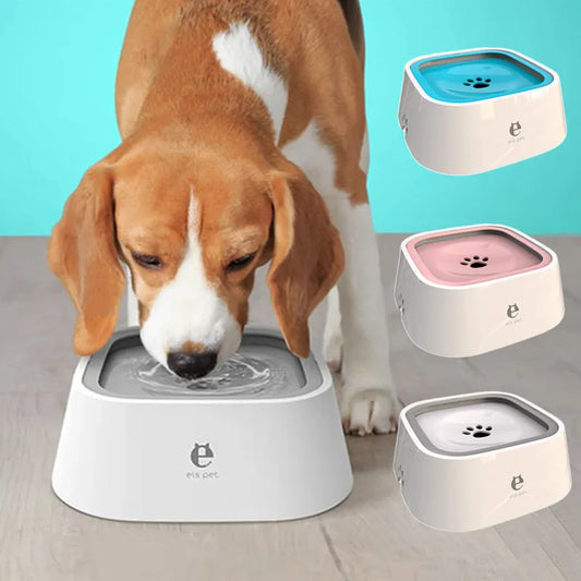 Non-Spill Floating Dog Water Bowl - Anti-Over Dispenser for Cats and Dogs